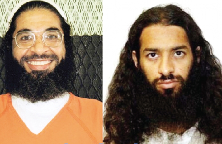 The two ex-detainees